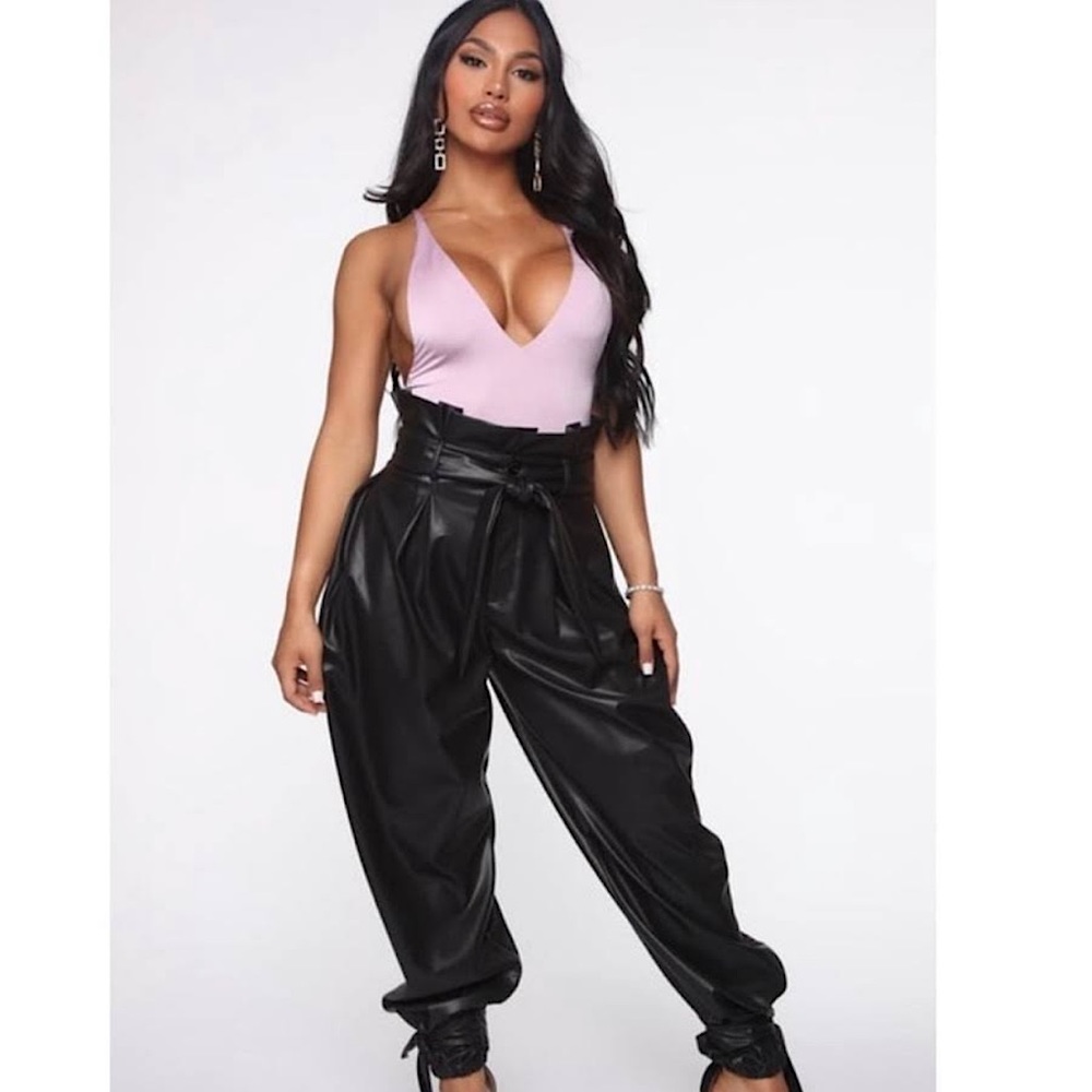 Fashion Nova Got Your Love Faux Leather